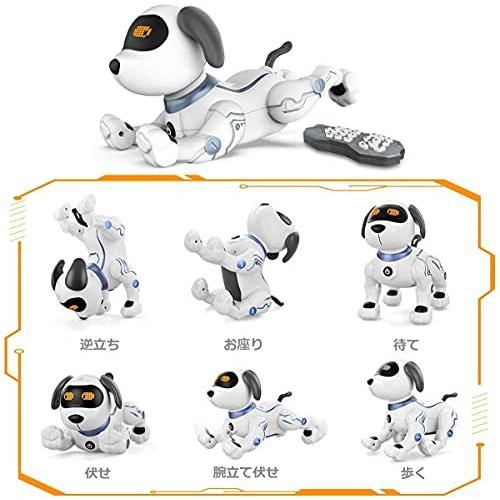 ROBOT PLAZA スタントドッグ STUNT DOG 犬型ロボット ロボット犬 簡易プログラミング ペットロボット 日本語説明書 STEM教育｜tomato2021｜03