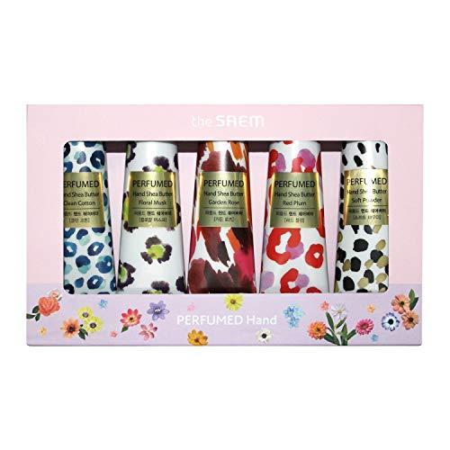 ハンドクリーム ギフト 女性 人気 ザセム パフュームハンド 5本 ギフトセット パフュームハンド シアバター5本 S 通販ショップ トマト ヤフー店 通販 Yahoo ショッピング