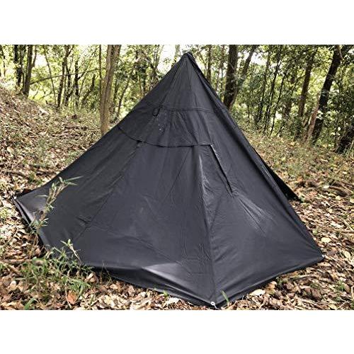 ポーランド軍 ポンチョテント一式 サイズ１ ブラック （160-170）軍倉庫放出品 予めご了承ください