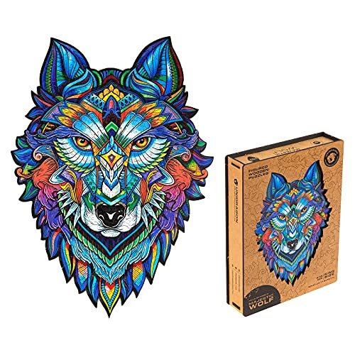 超特価sale開催 UNIDRAGON 木製パズル ジグソー、大人と子供への最高の