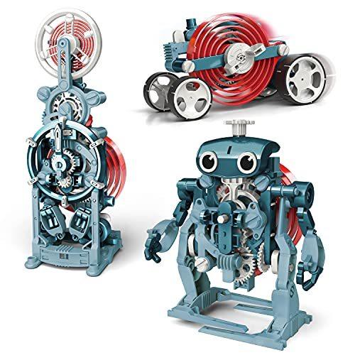 ゼンマイ仕掛けの組み立てロボット ロボタイミー｜tomato2021