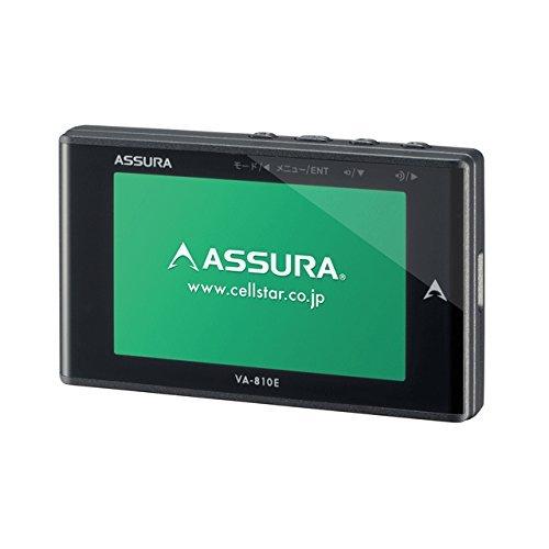 セルスター Gps内蔵 レーダー探知機cellstar Assura アシュラ Va 810e 女性に人気