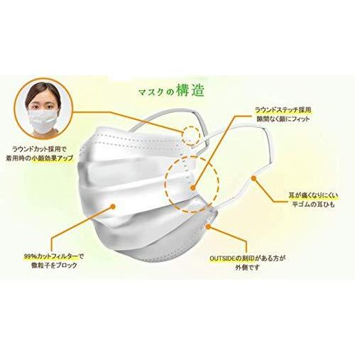 LilyBell 敏感肌マスク 個包装ふつうサイズ7枚 10袋セット｜tomato2021｜03