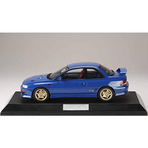 Hobby JAPAN 1/18 スバルインプレッサ WRX タイプR STi バージョンIV Vリミテッド (GC8) 1998 ソニックブルーマイ 1/18