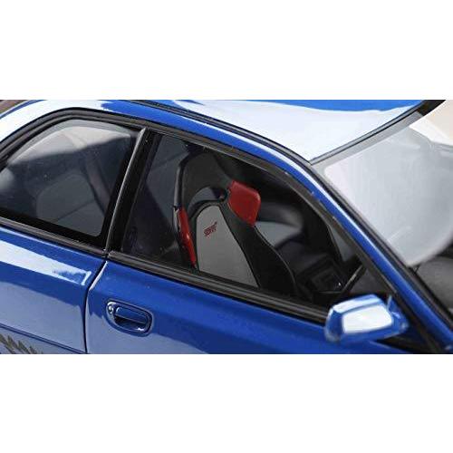 Hobby JAPAN 1/18 スバルインプレッサ WRX タイプR STi バージョンIV Vリミテッド (GC8) 1998 ソニックブルーマイ 1/18