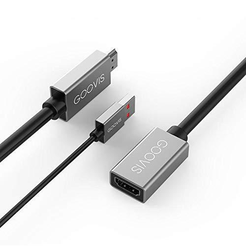 GOOVIS VRヘッドセット用 HDMI 4M ケーブル/HDMI 延長ケーブル 高速 3D 4K対応 オーディオ同期 HDMIアダプター HDMI｜tomato2021｜02