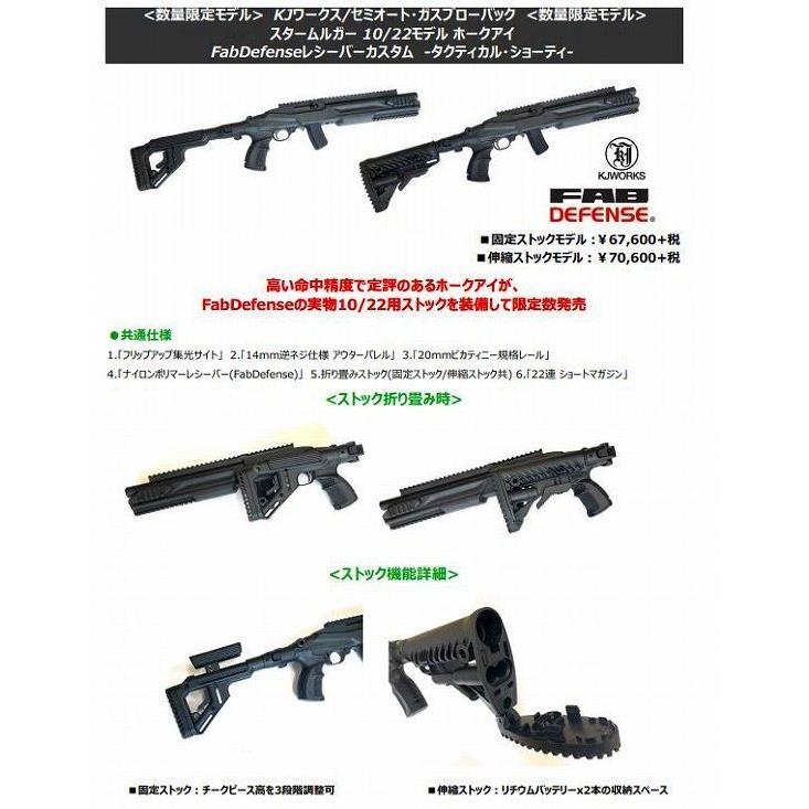 KJワークス・ホークアイ　タクティカル　ショーティ固定ストック