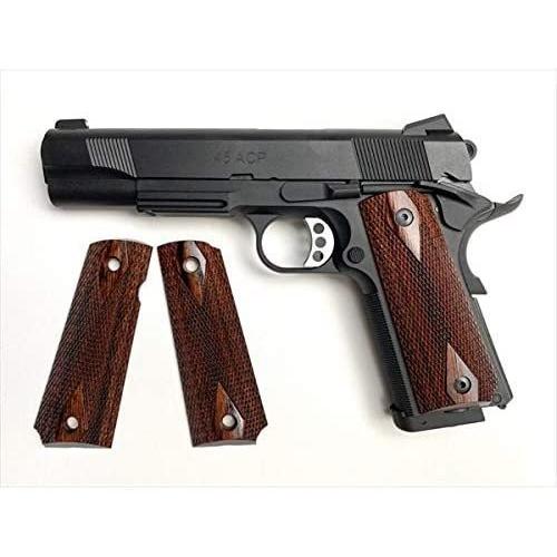 エアガンセット パンドラアームズ・ウッドグリップカーボネイトM45CQPチェッカー