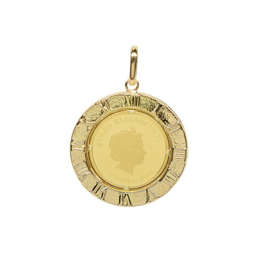 tomatosarada ツバル/ホースコイン金貨 K24（純金 K24） 1/10オンス