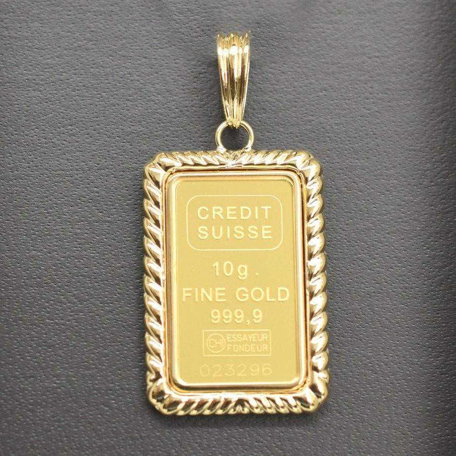 【最終値下げ】 リバティコイン　K24（純金　K24）　10ｇ　リバティコイン インゴット　自由の女神　金貨　K18枠付きペンダントトップ 【O3256406145】(118250円)