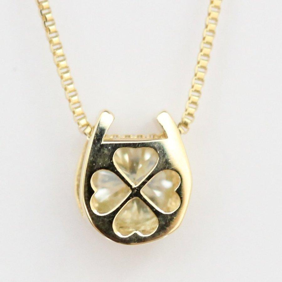 tomatosarada K18 18金ダイヤモンドネックレス 0.2ct 天然