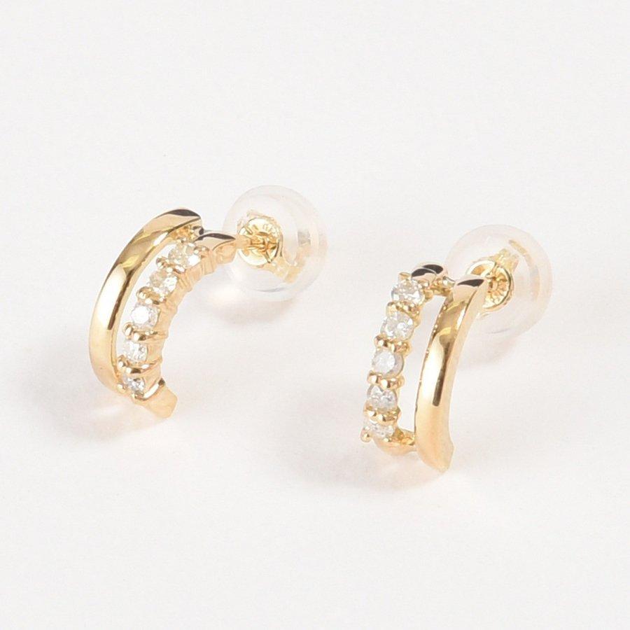 激安の K18 18金 イエローゴールド 2連フープ ダイヤピアス 宅急便 ジュエリーケース付き 100 金のトマトサラダ 通販 Yahoo ショッピング 楽天市場 Mtkbrasil Com Br