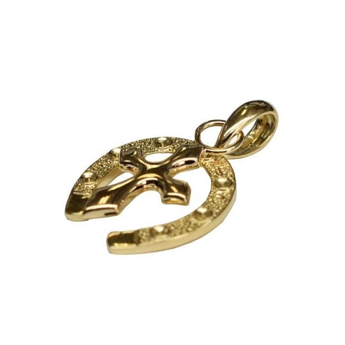 tomatosarada（トマトサラダ） K18 18金 馬蹄クロス ペンダントトップ