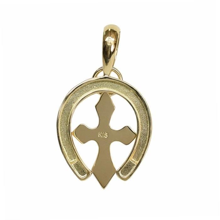 【ワイハ】まとめ買い　K18 クロストップ、馬蹄トップ tomatosarada（トマトサラダ） K18 18金 馬蹄クロス ペンダントトップ