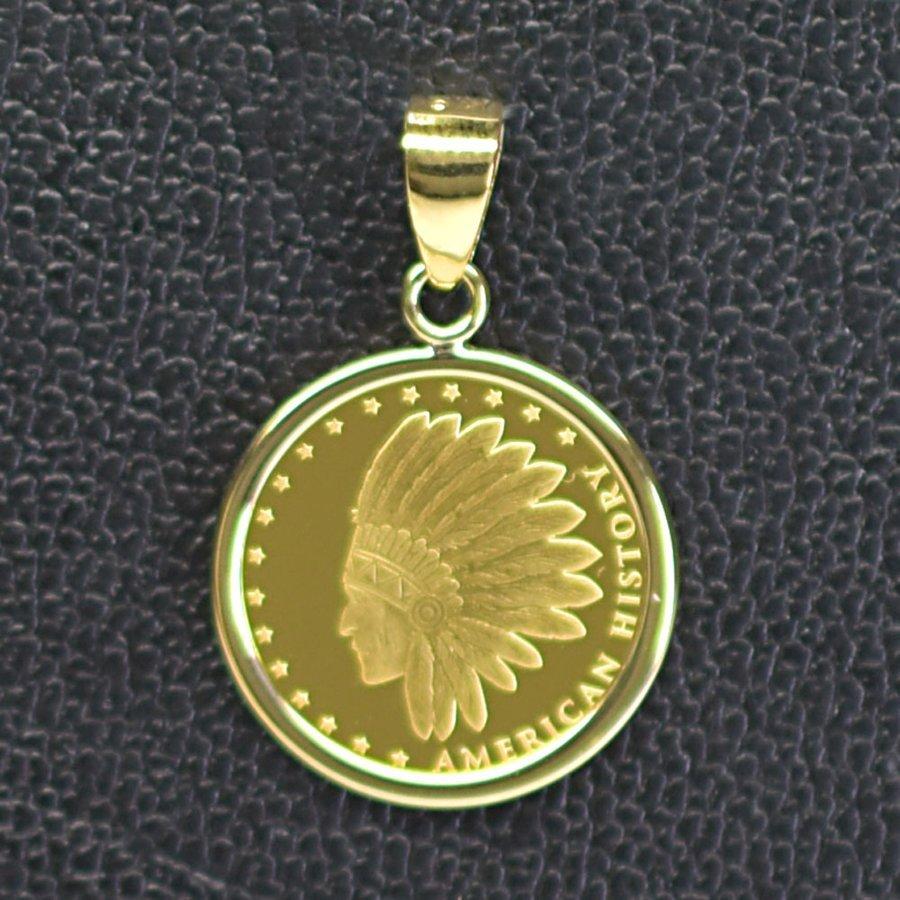 tomatosarada インディアンコイン K24(純金) 1/25オンス