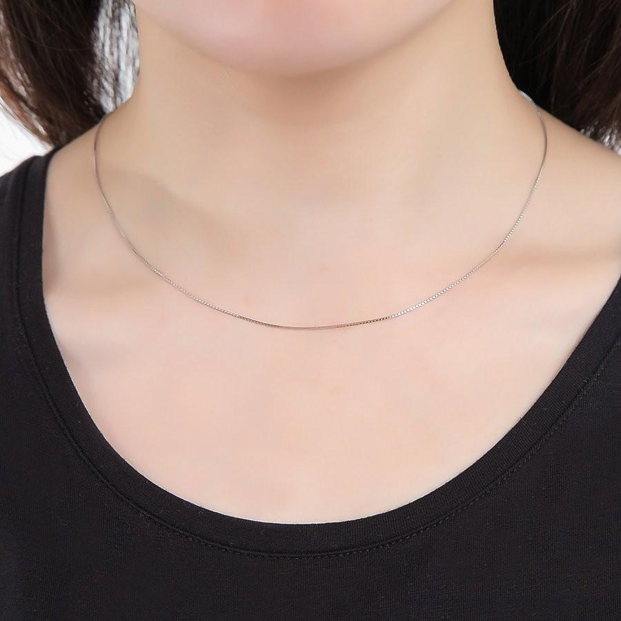 tomatosarada（トマトサラダ） 爆買 K18WG ベネチアンチェーン 0.8mm