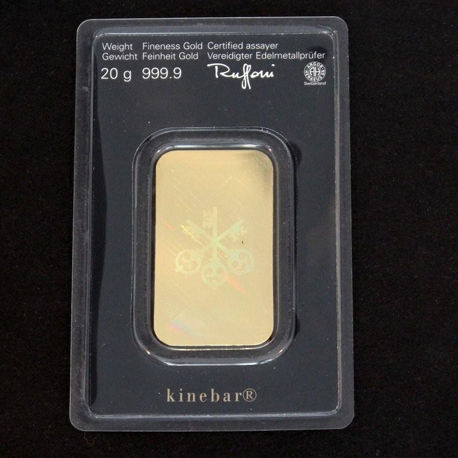 24金 純金 インゴット INGOT [UBS 純金 20g] ゴールドバー（金の国際