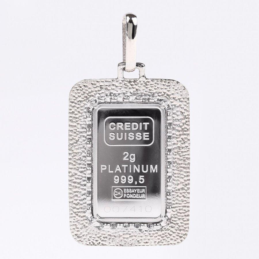 ぺ*く様 Pt999 リバティ2gインゴッド ペンダント Pt999 純プラチナ インゴット ペンダント リバティ 自由の女神