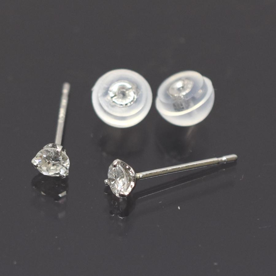 tomatosarada Pt900 プラチナ900 シンプル3本爪タイプ ダイヤモンド 一