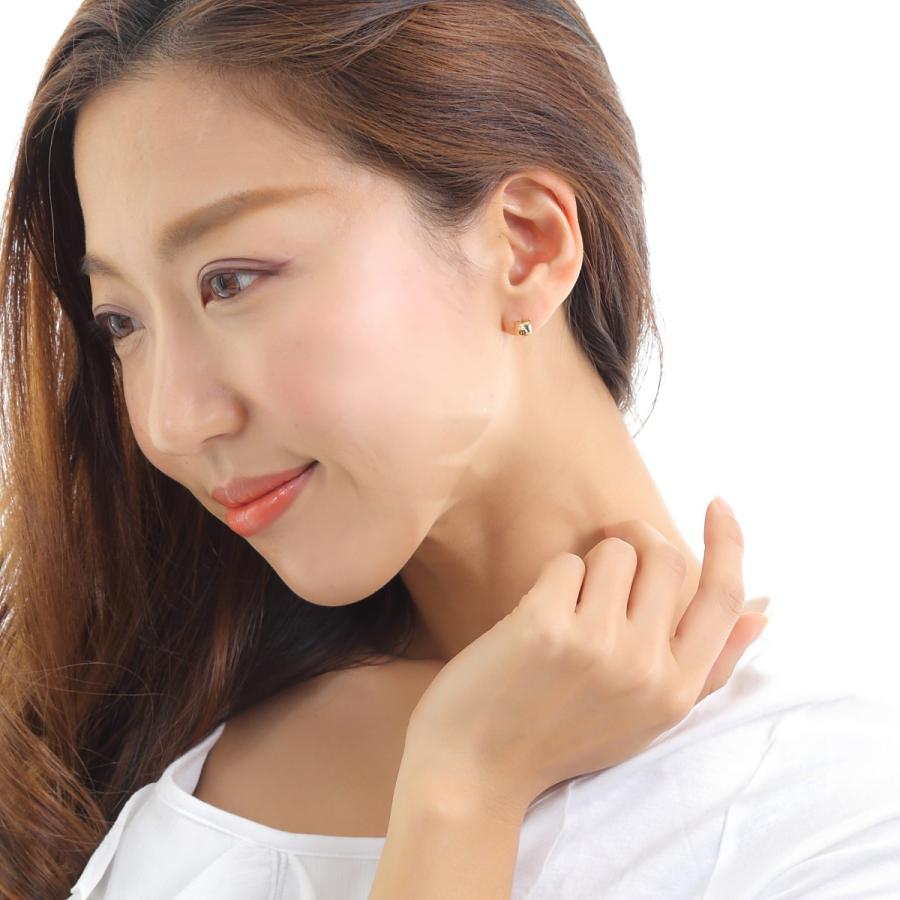 tomatosarada ゴールドピアス K18 イエローゴールド パール