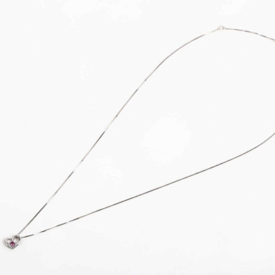 0.30ct☆キラキラハートモチーフ♡K10WG 天然ダイヤモンド ネックレス 0.30ct☆キラキラハートモチーフ♡K10WG 天然ダイヤモンド ネックレス