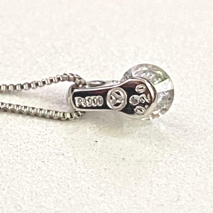 tomatosarada Pt900 プラチナ 0.2ct ダイヤモンド 一粒 ペンダント 