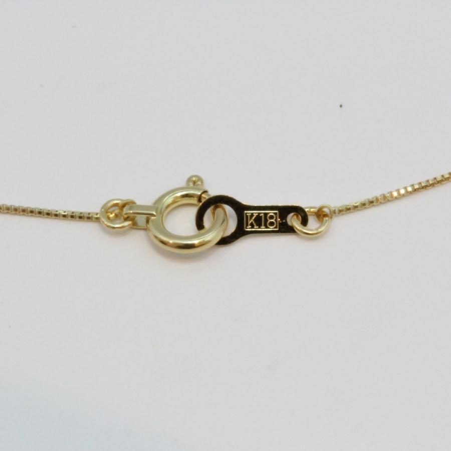 tomatosarada（トマトサラダ） K18 18金ダイヤモンドネックレス 0.2ct