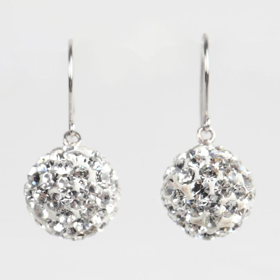 サファイアピアス 10金 ホワイトゴールド 9月 誕生石 10k K10