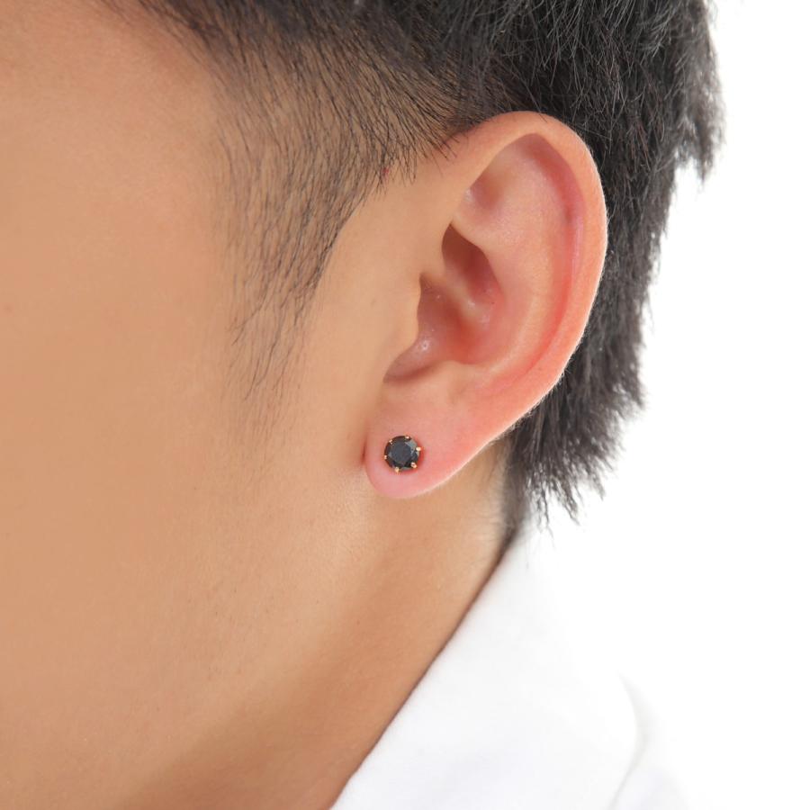 片耳　ピアス　K18 18金 ピアス k18 ダイヤモンド 片耳 キャッチのいらないピアス