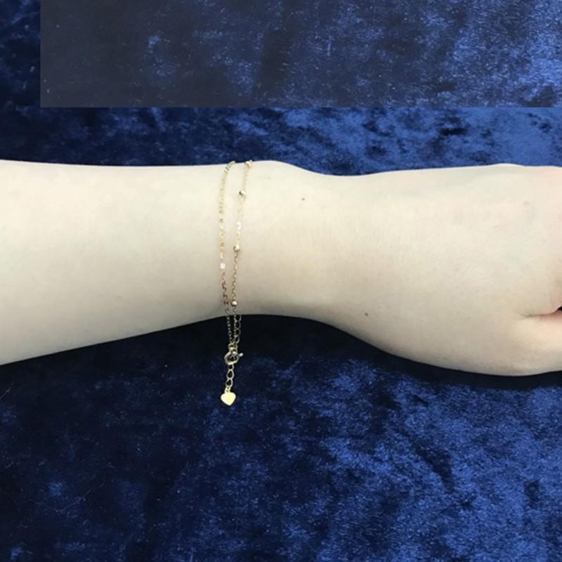 tomatosarada（トマトサラダ） K18 18金 アズキ2連 ミラーボール付