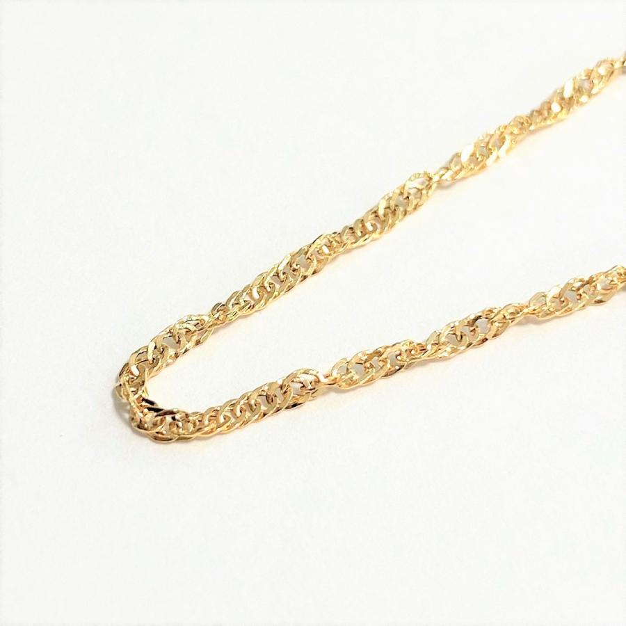 tomatosarada 18金 ネックレス チェーン 40cm 18k k18 中空 tomatosarada 18金 ネックレス チェーン 40cm 18k k18 中空