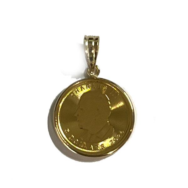 tomatosarada K24 純金 人気のメイプルリーフ金貨 1/10oz K18枠 tomatosarada K24 純金 人気のメイプルリーフ金貨 1/10oz K18枠