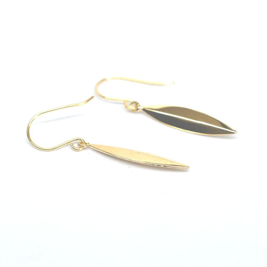 K18 18金 18k フックピアス  イエローゴールドペア♡② K18 18金 18k フックピアス イエローゴールドペア♡