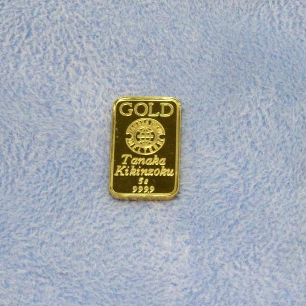 24K(純度99.9%)金塊 2個　1g インゴッド TUC ケース　田中貴金属 24K(純度99.9%)金塊 2個 1g インゴッド TUC ケース 田中貴金属