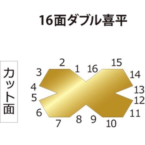 tomatosarada 喜平 ネックレス K18 18金 十六面ダブル(30g-50cm