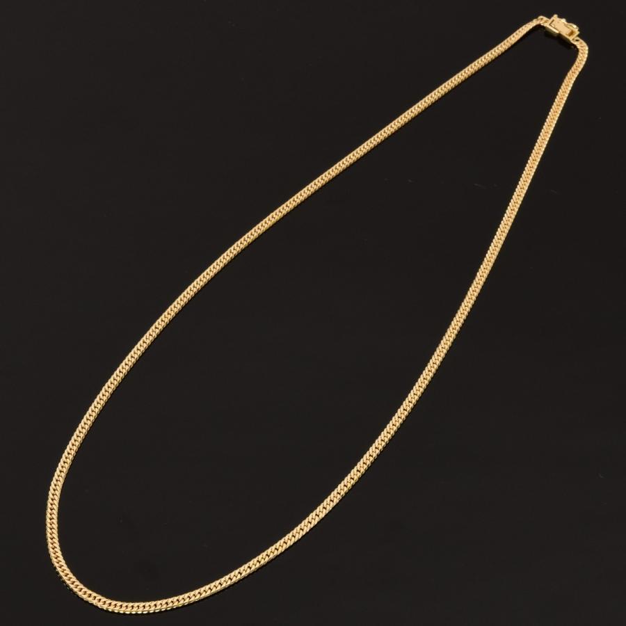 喜平 ネックレス 18金 K18 六面ダブル(20g-60cm)中留(中折れ) 4mm 喜平 ネックレス 18金 K18 六面ダブル(20g-60cm)中留(中折れ) 4mm