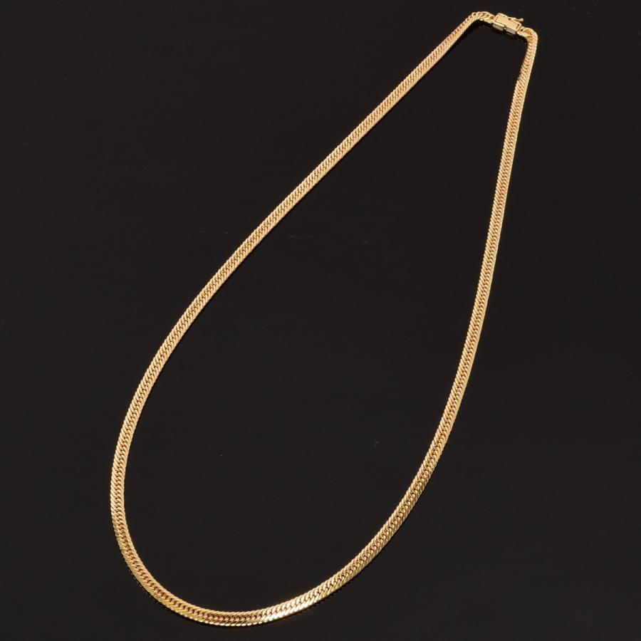 tomatosarada 喜平 ネックレス K18 ネックレス18金 八面トリプル(30g