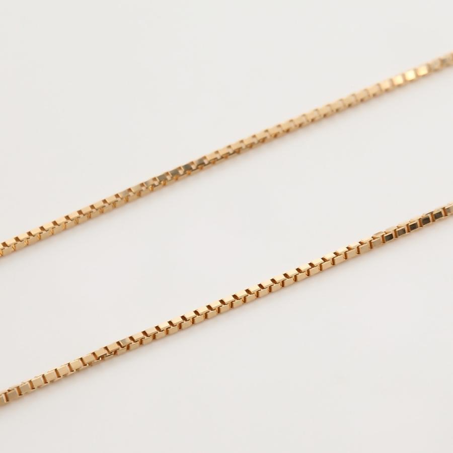 tomatosarada（トマトサラダ） K18 18金 ベネチアンチェーン 0.7mm