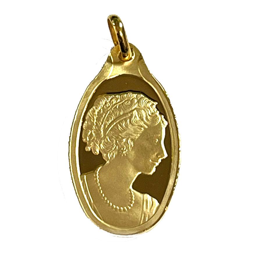 PAMP•純金•K24•5g•カメオデザインバチカン一体型（バチカンも純金です） tomatosarada（トマトサラダ） 爆買 PAMP 純金 K24 5g カメオデザイン