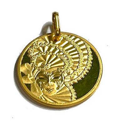 PAMP•純金•K24•5g•カメオデザインバチカン一体型（バチカンも純金