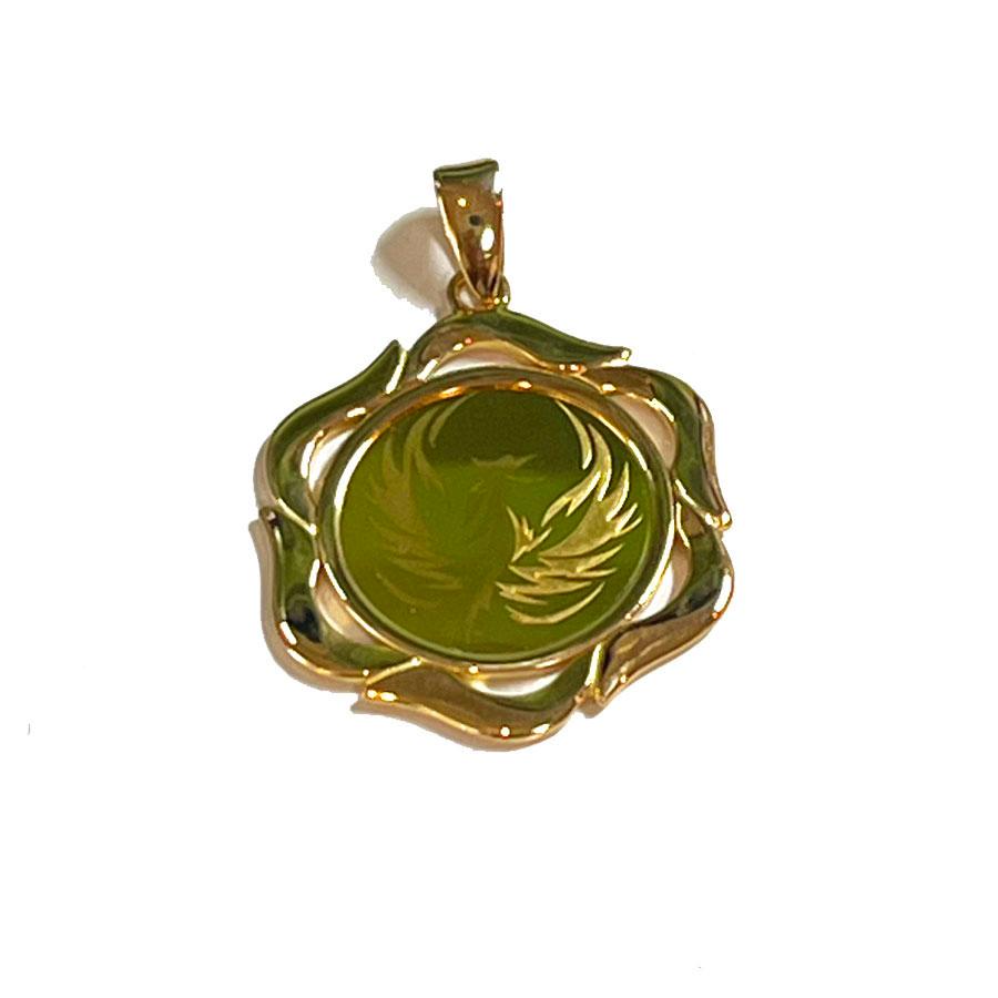 tomatosarada（トマトサラダ） 24金 コイン ネックレストップ ペンダントヘッド 不死鳥 フェニックス K24 純金 1/25oz K24  リバーシブル Ｋ18枠付き PAMP社製 : Tomatosarada(トマトサラダ) - 通販 - Yahoo!ショッピング