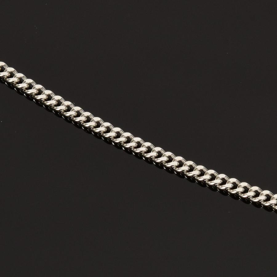 喜平 プラチナ ネックレス Pt850 プラチナ 喜平 ネックレス  二面 2面(10g-40cm)引輪（造幣局検定マーク刻印入）プラチナ kiheiの画像