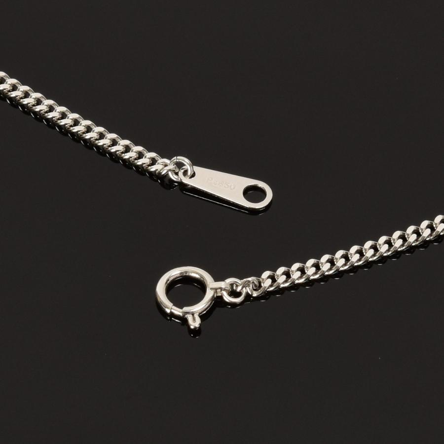 喜平 ネックレス Pt850 プラチナ 喜平 ネックレス 二面 2面(10g-50cm 