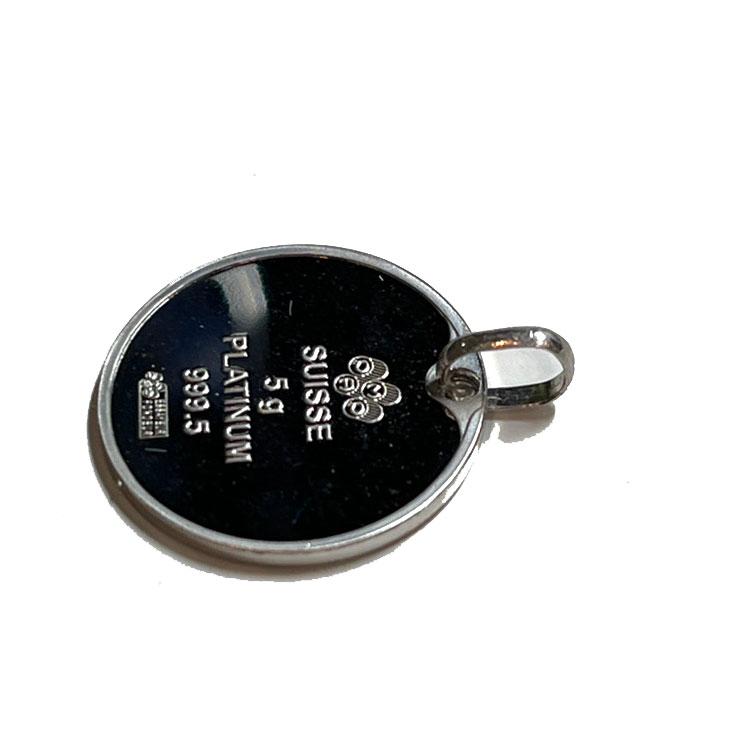 PAMP 純プラチナ Pt999 バチカン一体型 パンダ 5gパンダ親子 バチカン 