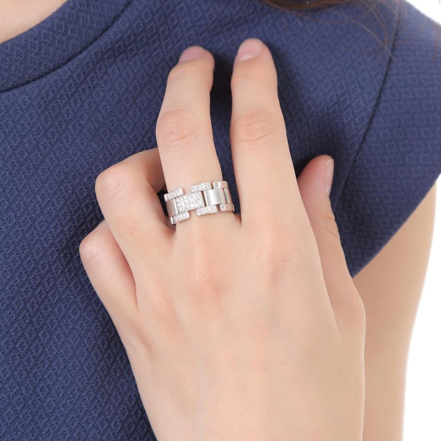 K18　ダイヤモンド　0.25ct　ベルトリンク_（3つのカラーからお選びください。）（13号のみ）の画像