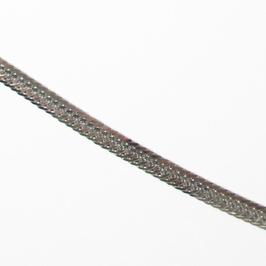 Pt900　喜平　プラチナ 八面トリプル ネックレス(30g-50cm)中留（中折れ）（造幣局検定マーク刻印入）8面トリプル