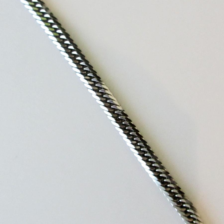 匿名配送 Pt900　喜平　プラチナ 八面トリプル ネックレス(30g-50cm)中留（中折れ）（造幣局検定マーク刻印入）8面トリプル 【YWU3174598921】(115280円)