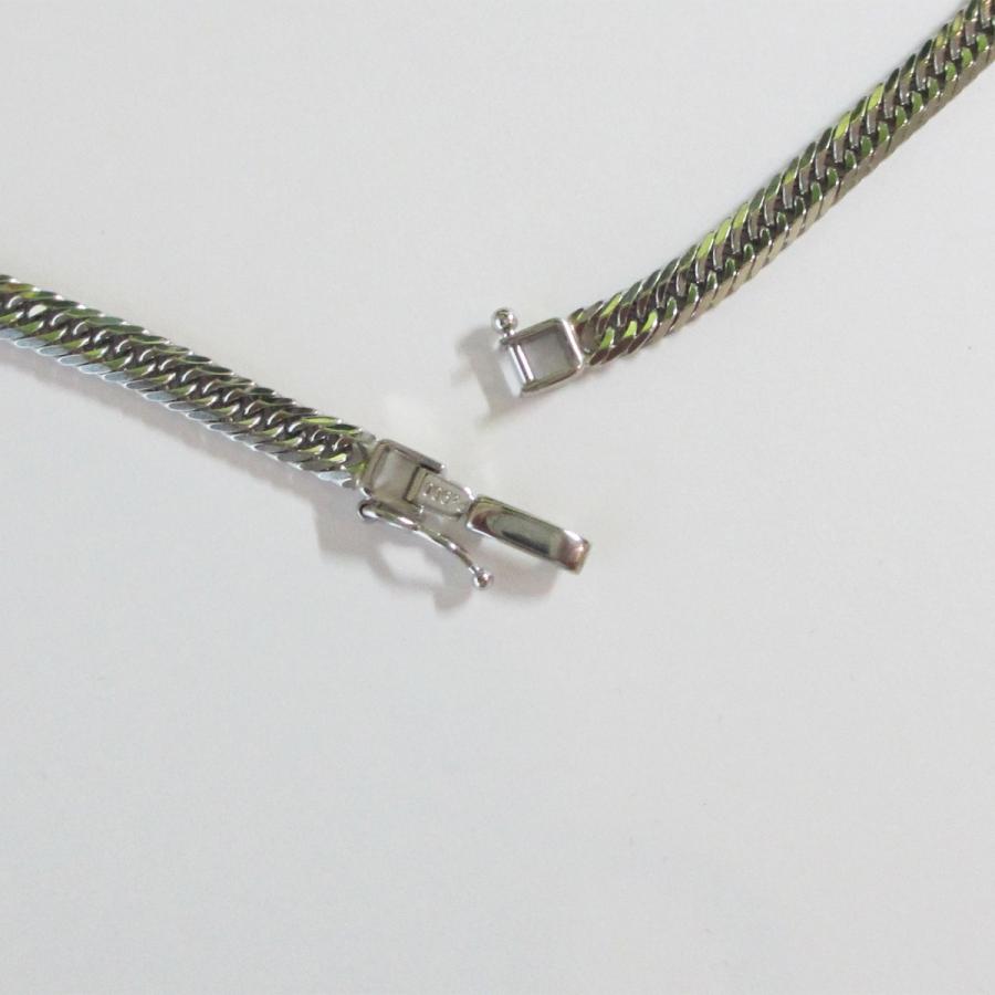 匿名配送 Pt900　喜平　プラチナ 八面トリプル ネックレス(30g-50cm)中留（中折れ）（造幣局検定マーク刻印入）8面トリプル 【YWU3174598921】(115280円)