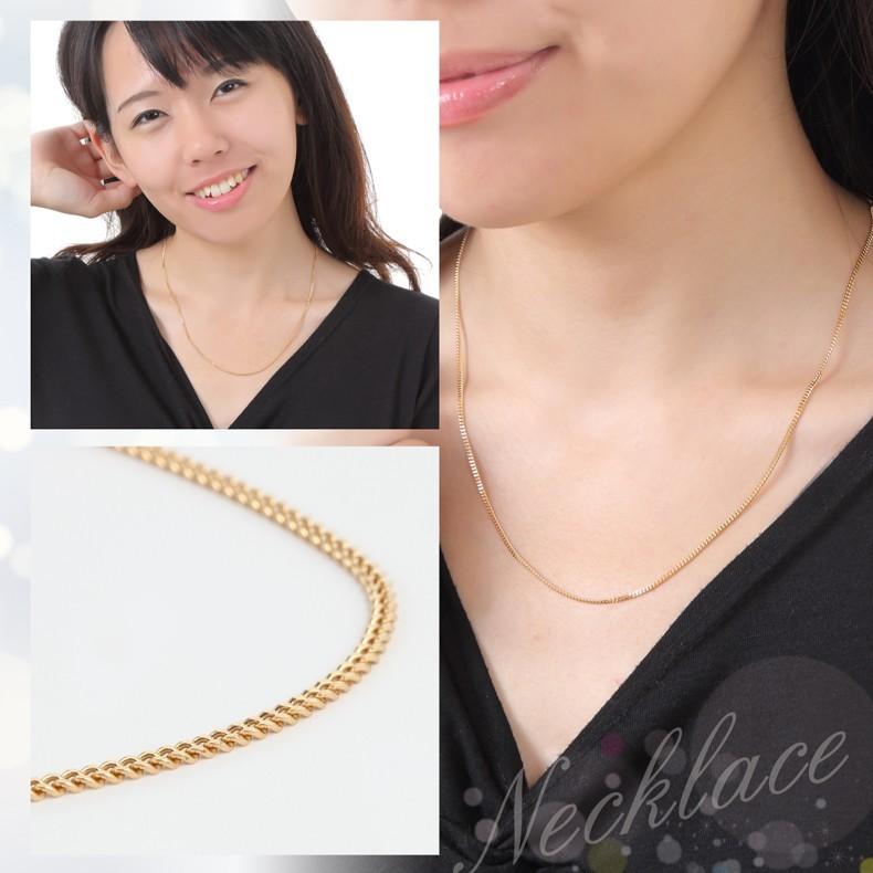 喜平 ネックレス  K18 喜平 ネックレス K18 18金 2面(5g-50cm)引輪 6mmLプレート  二面 キヘイ（造幣局検定マーク刻印入）喜平ネックレスの画像