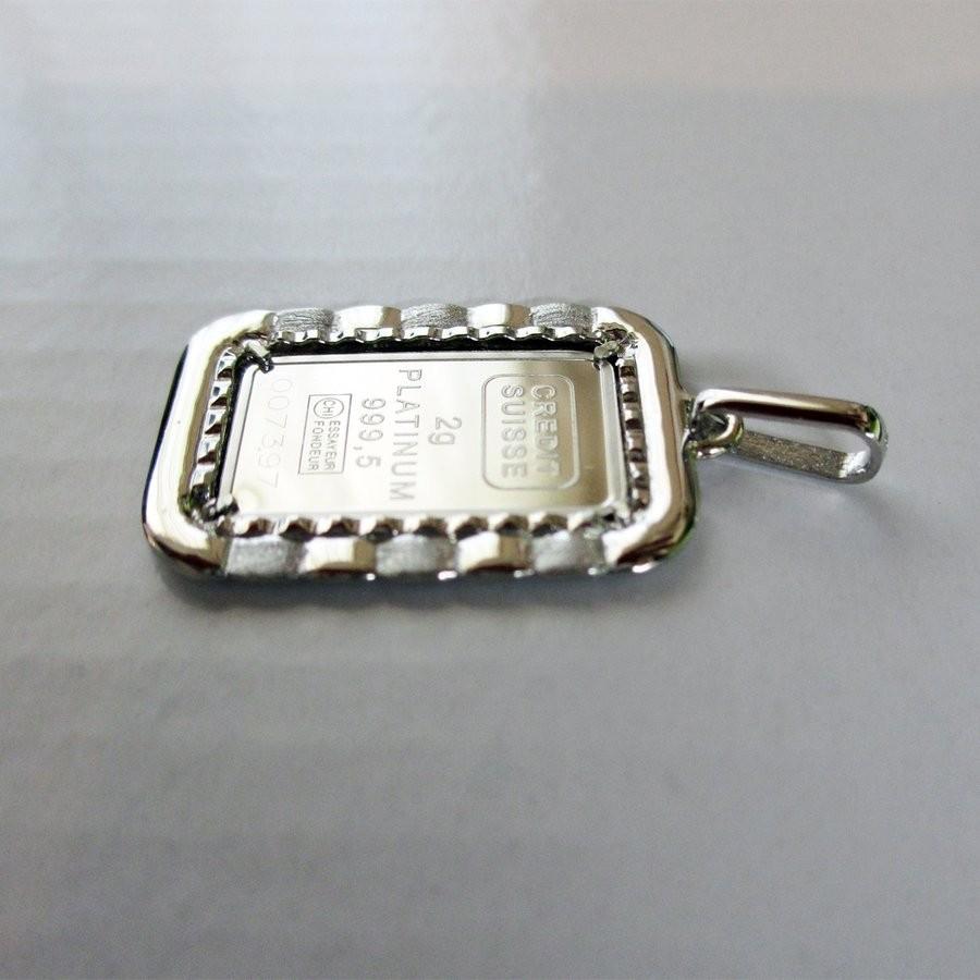 リバティプラチナインゴット6.2g　ペンダントトップ リバティプラチナインゴット6.2gペンダントトップ